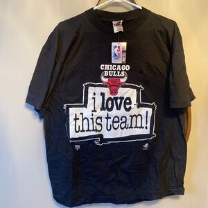 Chicago bills nba authentic retro Tshirt new with tags